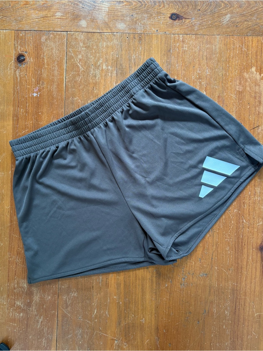 adidas Women's Dark Gray Athletic Shorts
